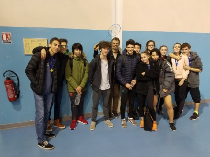 Equipe de bad du lycée Václav Havel